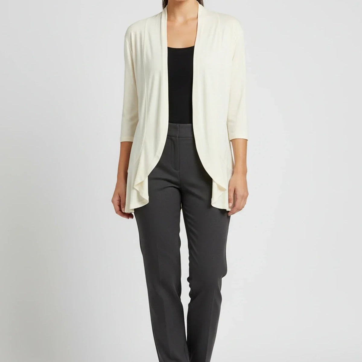 Draped waterfall cardigan