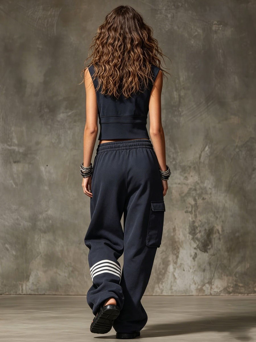 Zip vest and jogger co-ord set
